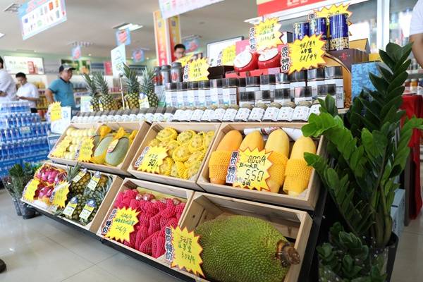 乐东牵手中石化让农副产品“入驻”高速服务区